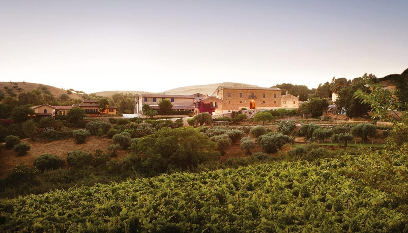 Tenuta Regaleali è una delle cinque tenute del Conte Tasca d'Almerita. Un feudo nella Sicilia centrale, famoso per la fertilità dei suoli e la bontà dei suoi prodotti. Una classica azienda cerealicolo-zootecnica dove convivevano grano, olivi, pascolo, vite.